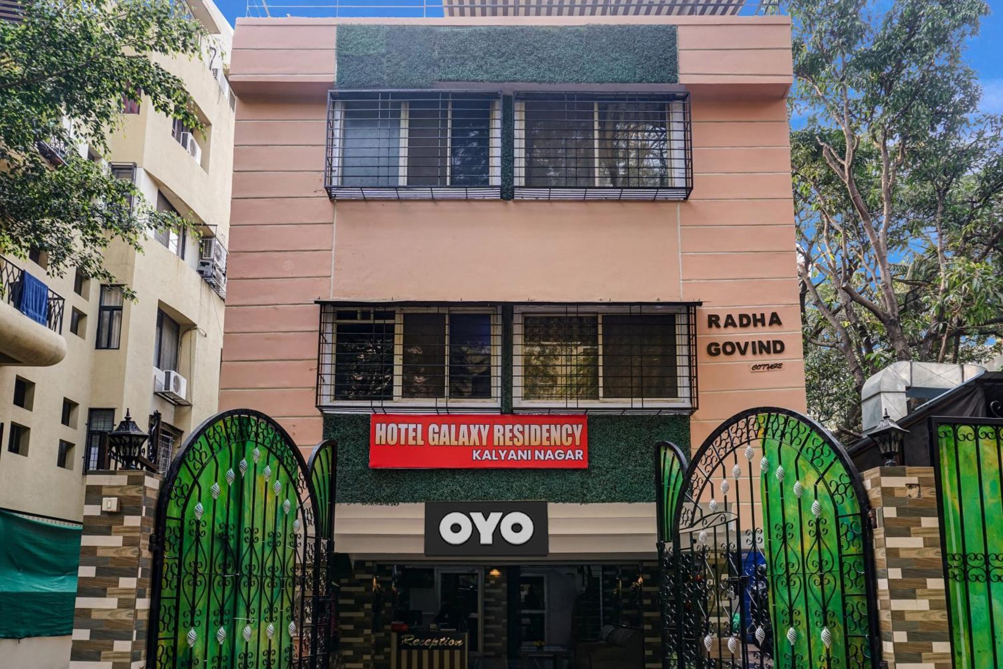 Hotel Galaxy Residency Kalyani Nagar Pune Exterior foto